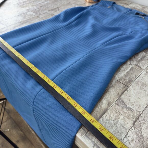 NWT WOMEN'S SZ 8 ALEX MARIE SLEEVELESS BLUE DRESS MULHOLLARD * $129 - Picture 15 of 17